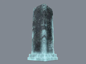 Monument ruins 3D Model