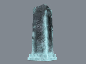 Monument ruins Model 3D