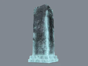 Monument ruins 3D Model