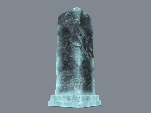 Monument ruins Model 3D