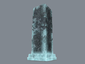Monument ruins Model 3D