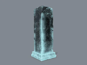 Monument ruins 3D Model