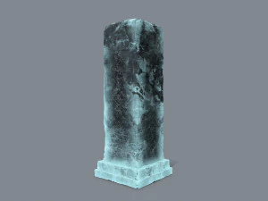 Monument ruins 3D Model