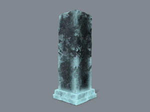 Monument ruins 3D Model