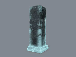 Monument ruins 3D Model