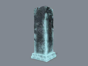 Monument ruins 3D Model
