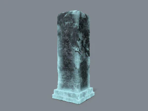 Monument ruins 3D Model