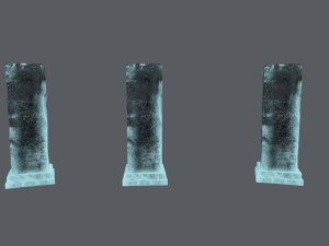 Monument ruins Model 3D