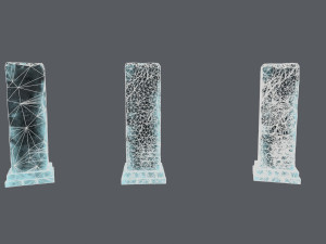 Monument ruins Model 3D