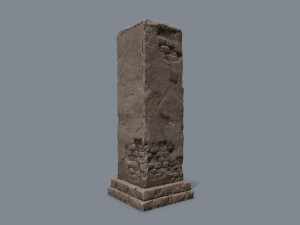 Monument ruins 3D 模型