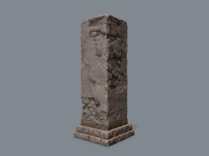 Monument ruins 3D 模型