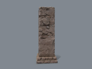 Monument ruins 3D 模型