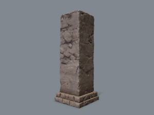 Monument ruins 3D 模型