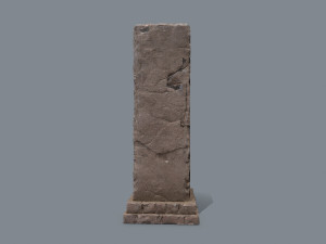 Monument ruins 3D 模型