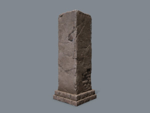 Monument ruins 3D 模型