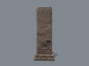 Monument ruins 3D 模型