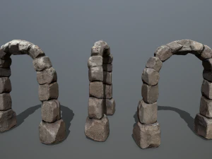 Wall set 3D Model