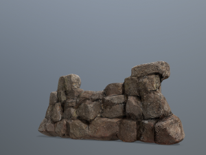 Wall set 3D 모델