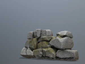 Wall set 3D Model