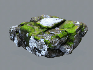 Snow rocks 3D Модель