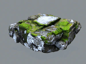 Снежные камни 3D Модель