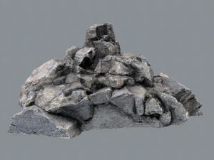 Cliff rocks 3D 模型