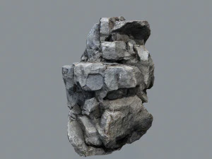 Cliff rocks 3D Model