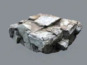 Cliff rocks 3D Model
