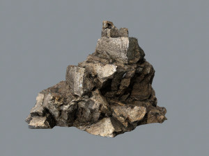 Cave rocks 3D-Modell