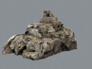 Cave rocks 3D-Modell