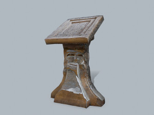 Lectern 3D मॉडल