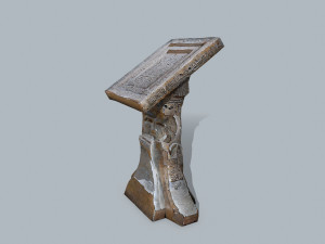 Lectern 3D मॉडल