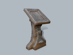 Lectern 3D मॉडल