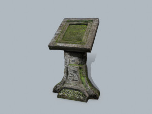 Lectern 3D मॉडल