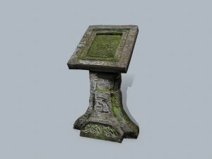 Lectern 3D Model