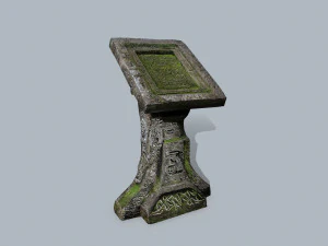 Lectern 3D Model