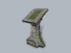 Lectern 3D Model