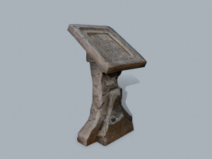 Lectern 3D-Modell