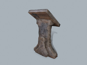Lectern 3D-Modell