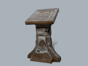 Lectern 3D-Modell