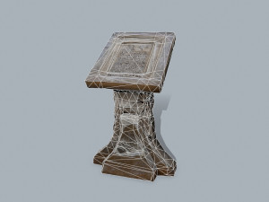 Lectern 3D-Modell