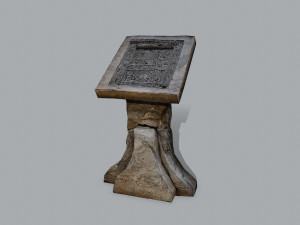 Lectern 3D-Modell