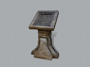 Lectern 3D Model