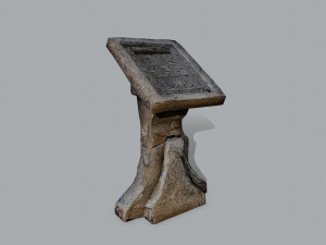 Lectern 3D Model