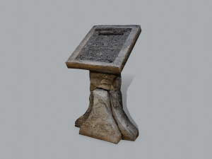 Lectern 3D Model