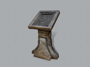 Lectern 3D Model
