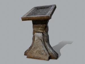 Lectern 3D Model
