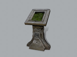 Lectern 3D Model