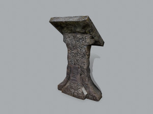 Lectern 3D Model