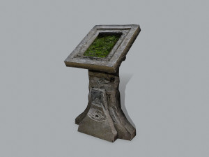 Lectern 3D Model